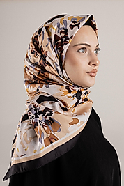 DESENLİ FRANSIZ İPEĞİ EŞARP DESEN-4