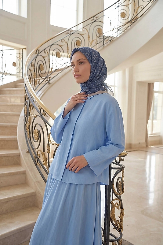 Dijital Soft Noktasal Desen Eşarp