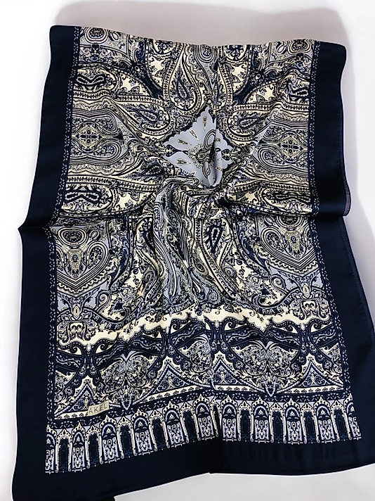 Desenli Alfa Silk Şal Pastel Desen