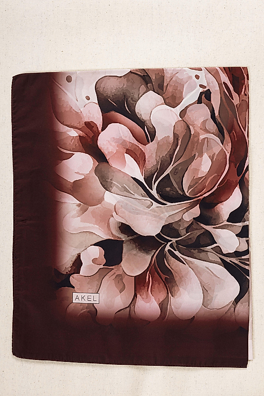 ALFA SİLK ŞAL ÇİÇEK DESEN-1