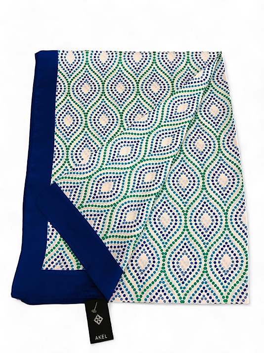 Desenli Alfa Silk Şal Ebat 75 x 185