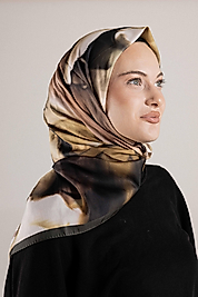 DESENLİ FRANSIZ İPEĞİ EŞARP DESEN-1