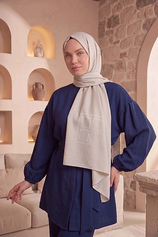 Asetat Şal Akel Desen