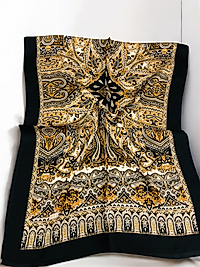 Desenli Alfa Silk Şal Pastel Desen