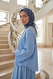 Dijital Soft Noktasal Desen Eşarp