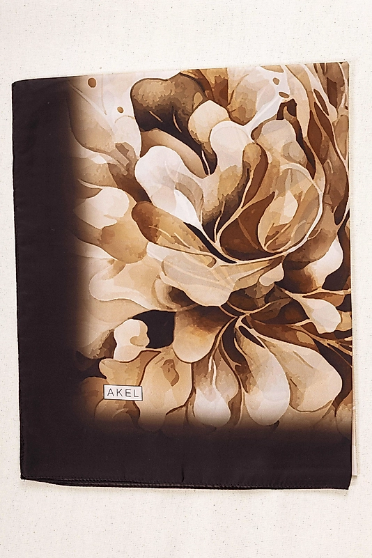 ALFA SİLK ŞAL ÇİÇEK DESEN-1