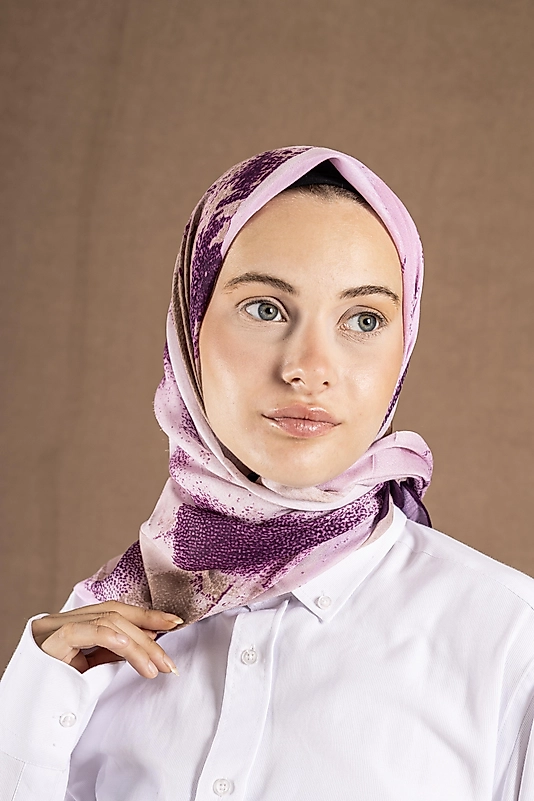 DECODE EŞARP PASTEL DESEN