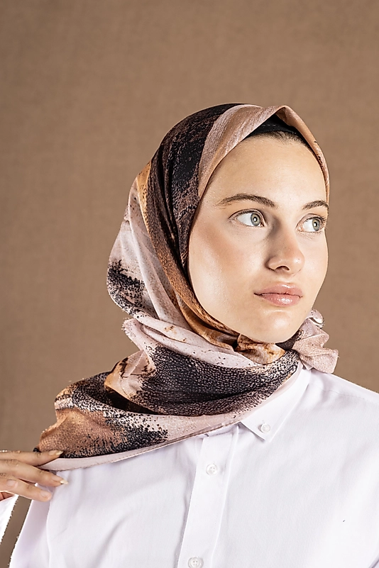 DECODE EŞARP PASTEL DESEN