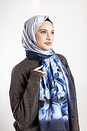 ALFA SİLK ŞAL ÇİÇEK DESEN-1