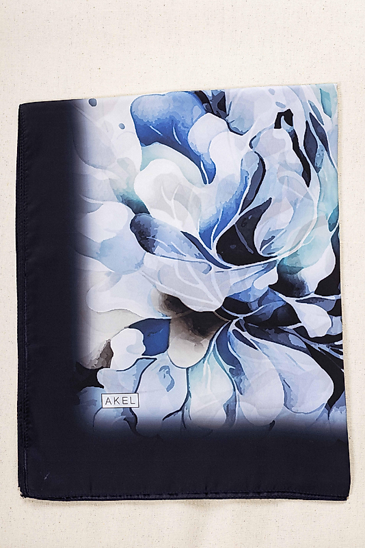 ALFA SİLK ŞAL ÇİÇEK DESEN-1