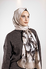 ALFA SİLK ŞAL ÇİÇEK DESEN-1