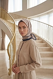 Dijital Soft Noktasal Desen Eşarp