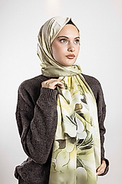 ALFA SİLK ŞAL ÇİÇEK DESEN-1