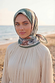 Dijital Soft Fırça Desen Eşarp