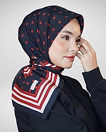 Spring Eşarp Yeni Desen Puantiye Desen