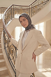 Dijital Soft Noktasal Desen Eşarp