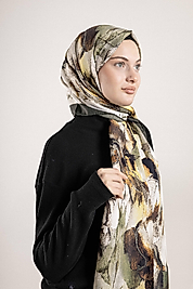 FLOOR İPEK ŞAL EL DİKİŞİ DESEN-2