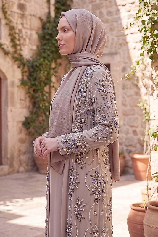 Asetat Şal Akel Desen