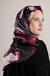 DESENLİ FRANSIZ İPEĞİ EŞARP DESEN-1