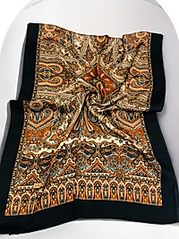 Desenli Alfa Silk Şal Pastel Desen