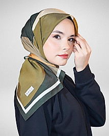 Spring Eşarp Yeni Desen Geometrik Desen