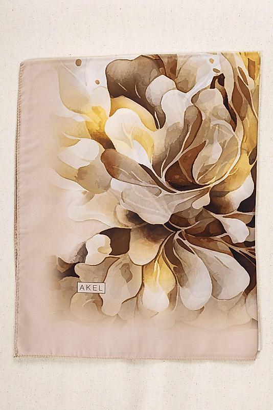 ALFA SİLK ŞAL ÇİÇEK DESEN-1