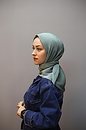 Düz Piliseli Günlük Eşarp