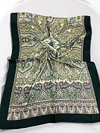 Desenli Alfa Silk Şal Pastel Desen