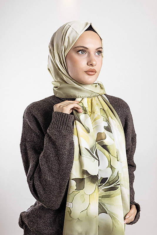 ALFA SİLK ŞAL ÇİÇEK DESEN-1