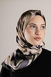 DESENLİ FRANSIZ İPEĞİ EŞARP DESEN-2