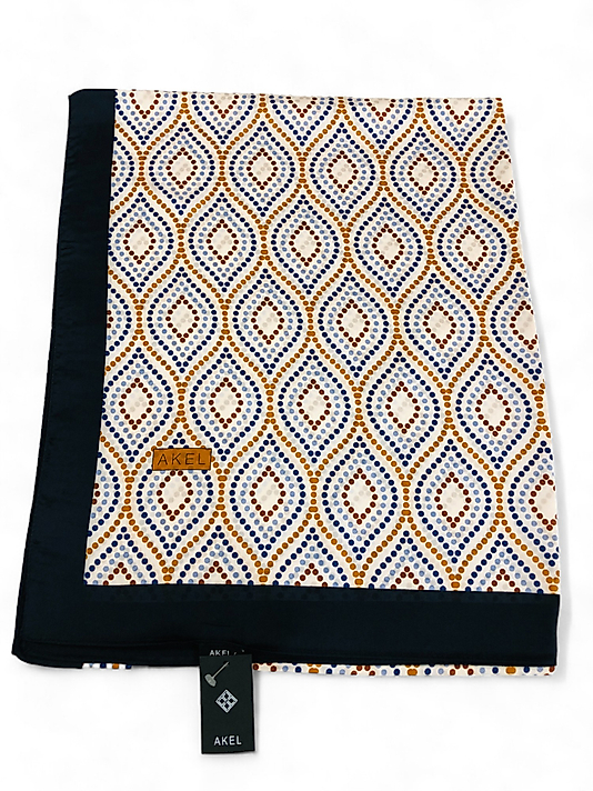 Desenli Alfa Silk Şal Ebat 75 x 185