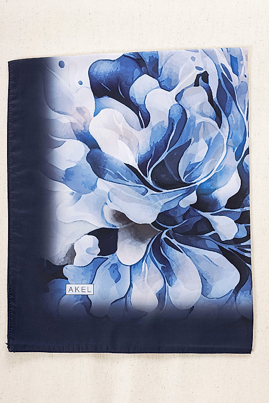 ALFA SİLK ŞAL ÇİÇEK DESEN-1