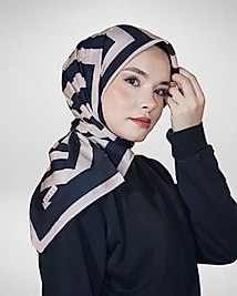 Spring Eşarp Yeni Desen Üçgen Desen