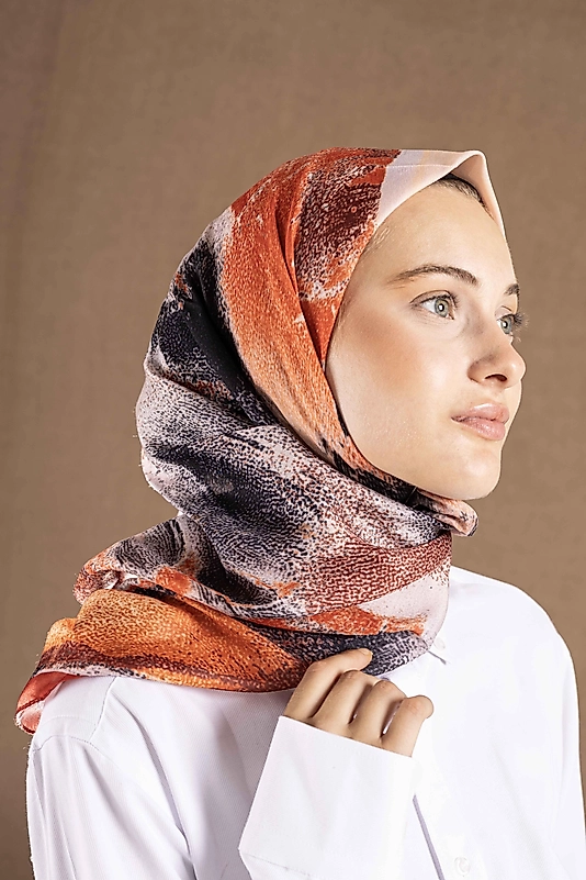 DECODE EŞARP PASTEL DESEN