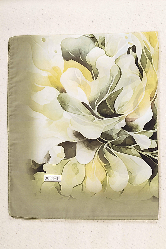 ALFA SİLK ŞAL ÇİÇEK DESEN-1