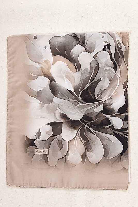 ALFA SİLK ŞAL ÇİÇEK DESEN-1