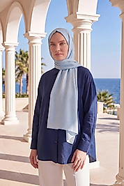 Elegans Şal  Oval Geometrik Desen