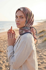 Dijital Soft Fırça Desen Eşarp