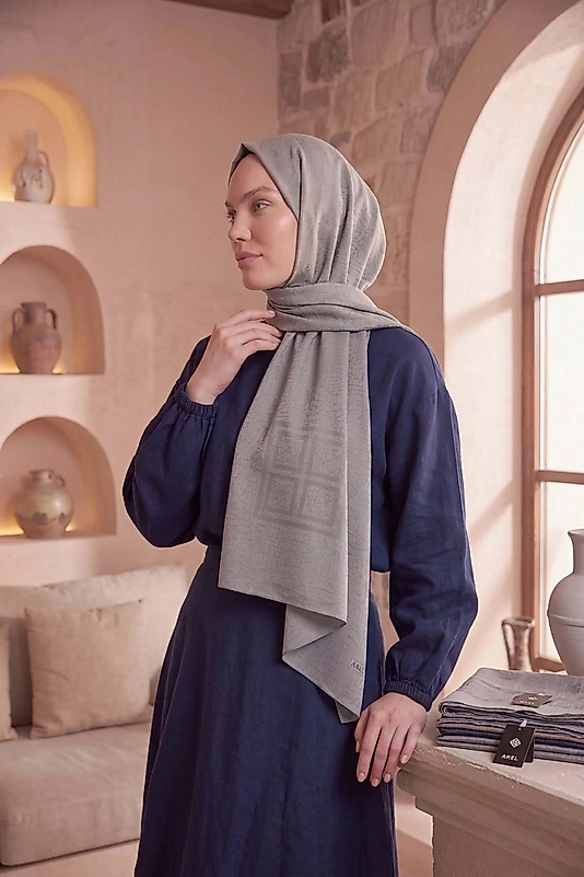 Asetat Şal Akel Desen