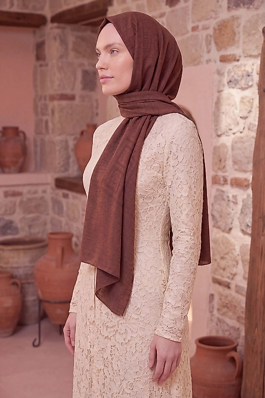 Asetat Şal Akel Desen