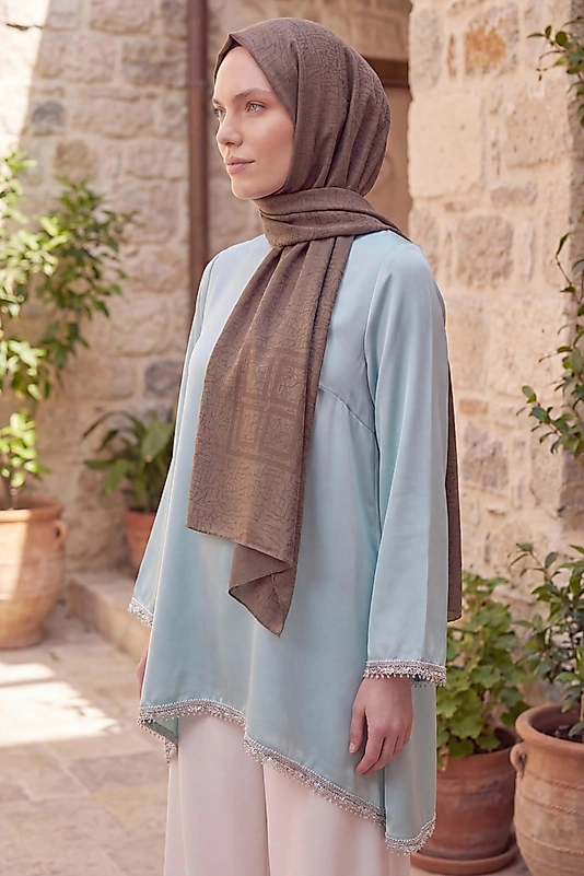 Asetat Şal Akel Desen
