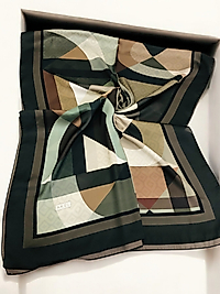 Desenli Alfa Silk Şal Pastel Desen