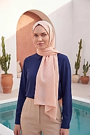 Elegans Şal  Monogram Desen