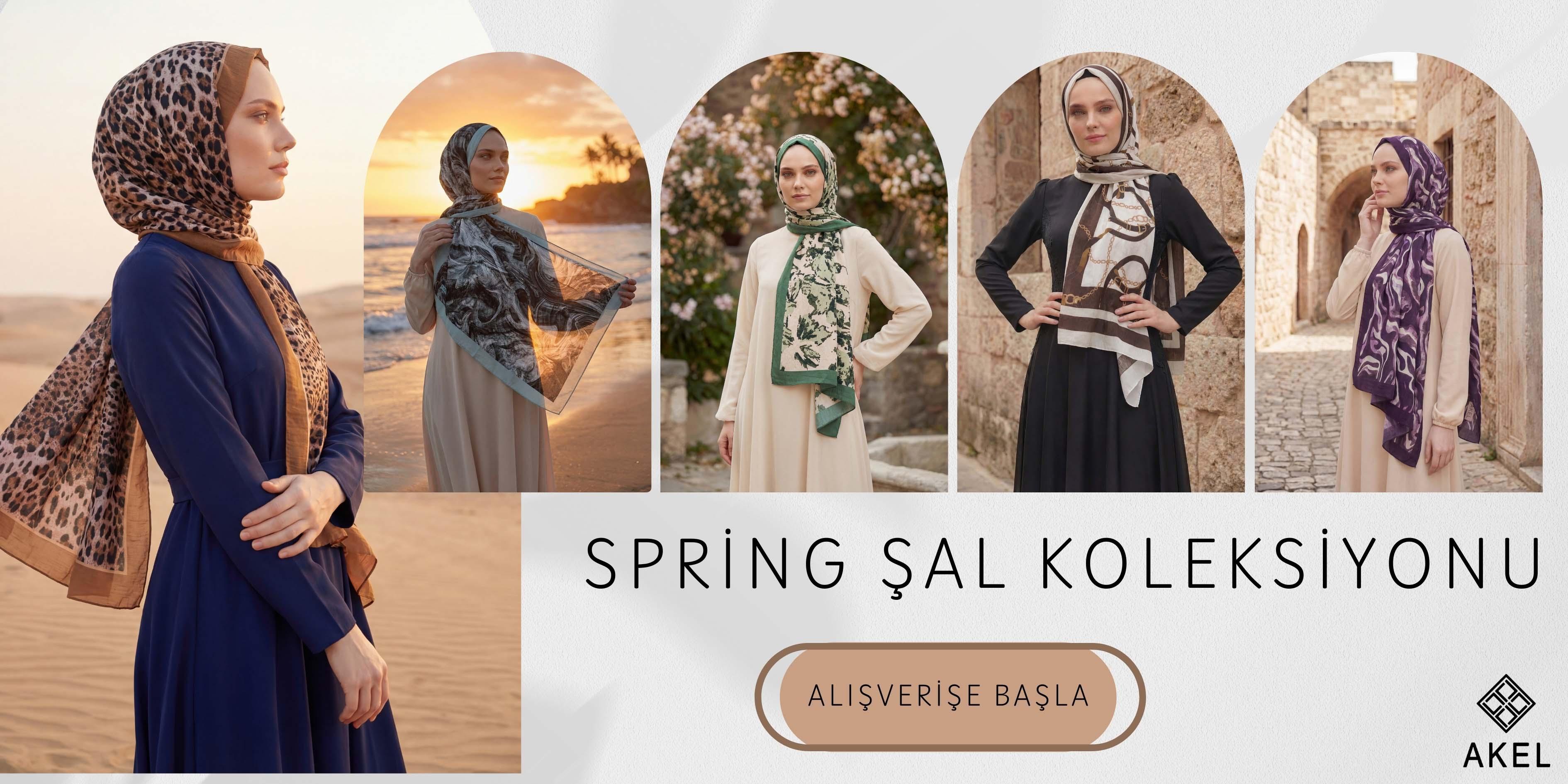 SPRİNG ŞAL KOLEKSİYONU
