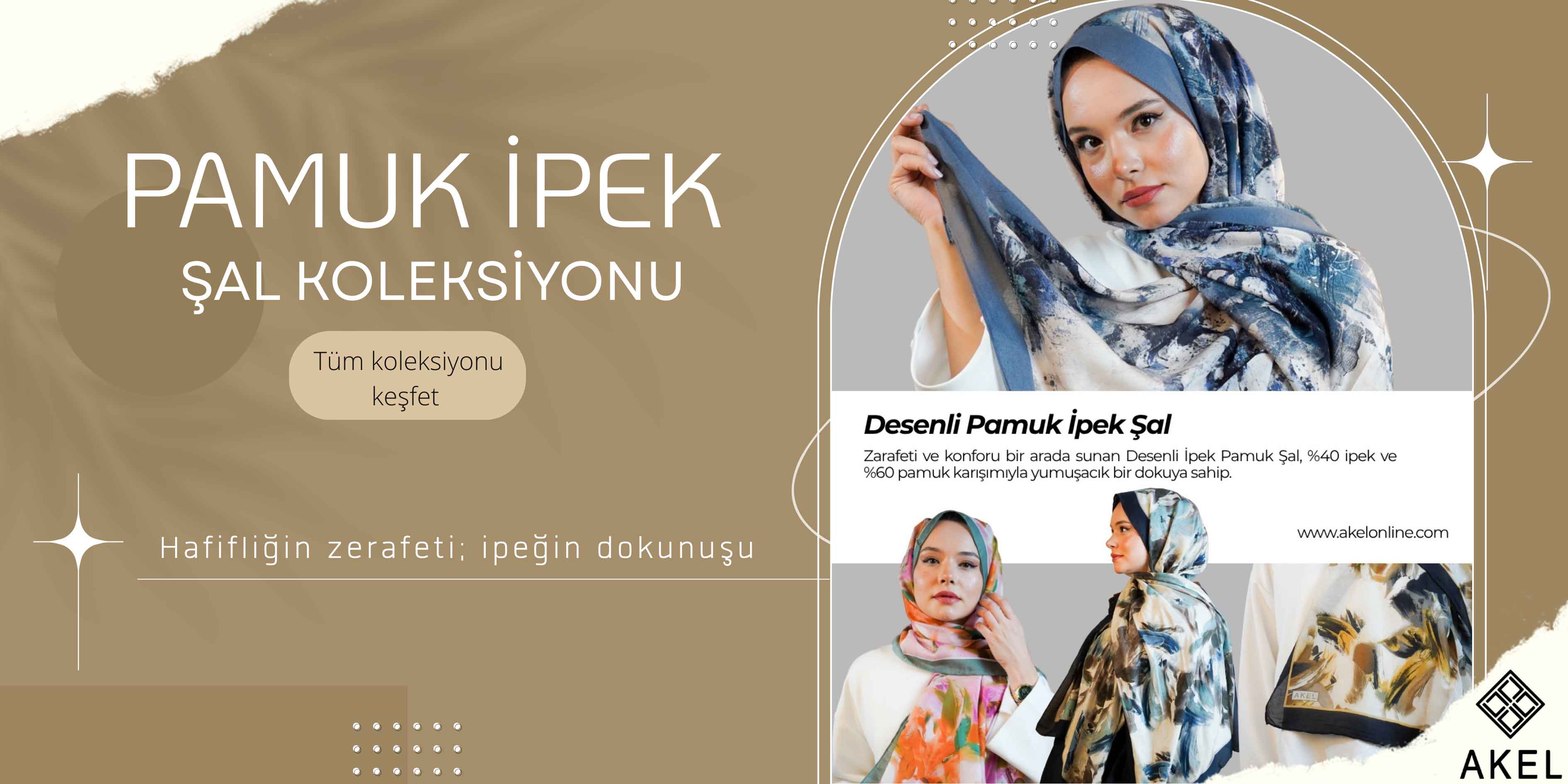 PAMUK İPEK ŞAL BANNER