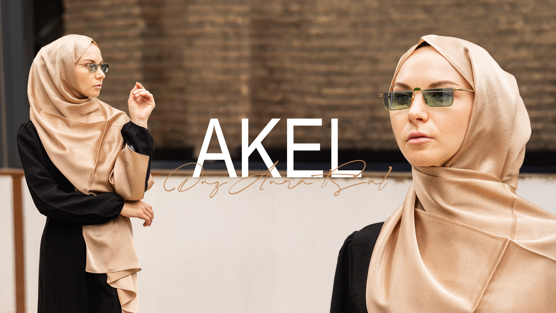 AURA ŞAL-DÜZ KRİSTAL EŞARP